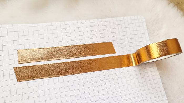 Washi Tape Copper